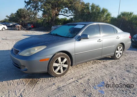 2005 Lexus Es 330 from USA, damaged, VIN JTHBA30G055090361